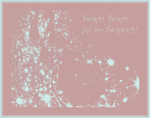 Mikołaj odlatujący święta, święta już po świętach